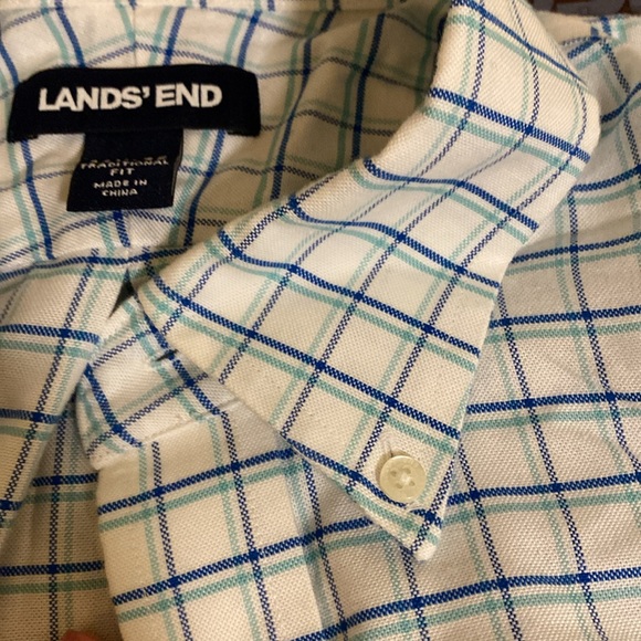 Land’s End long sleeve button down 16 1/2 35. - Picture 4 of 6